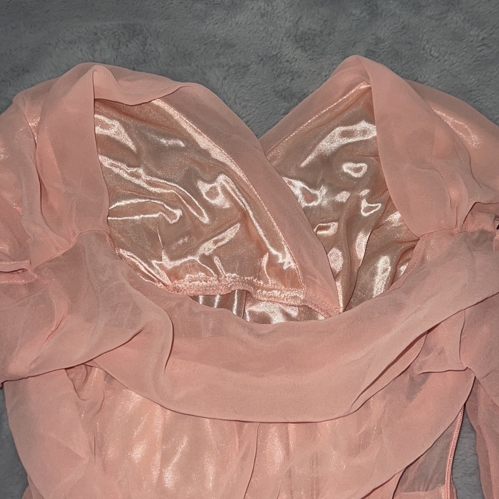 Romper pink sheer medium - Picture 6 of 8